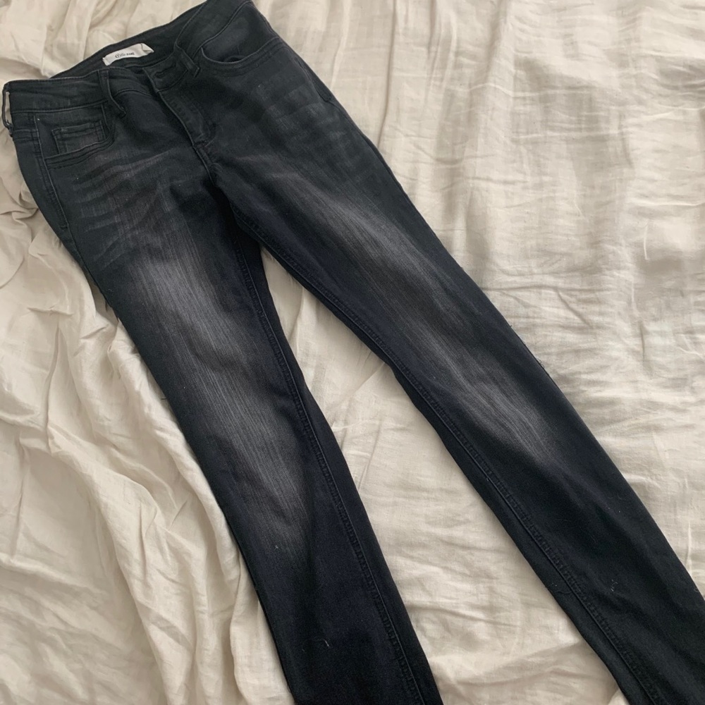 Black/grey wash jeans